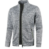 Gilet cardigan chaud à col montant pour homme - Livraison offerte
