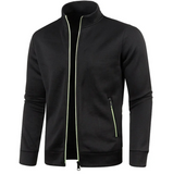 Gilet cardigan chaud à col montant pour homme - Livraison offerte