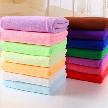 Serviette de bain en microfibres de bambou 70x140 - Livraison offerte