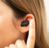 Lot de 2 Mini Écouteurs Invisibles intra-auriculaires pour dormir dans le silence - Livraison offerte