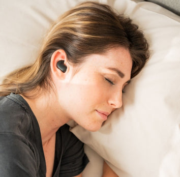 Lot de 2 Mini Écouteurs Invisibles intra-auriculaires pour dormir dans le silence - Livraison offerte